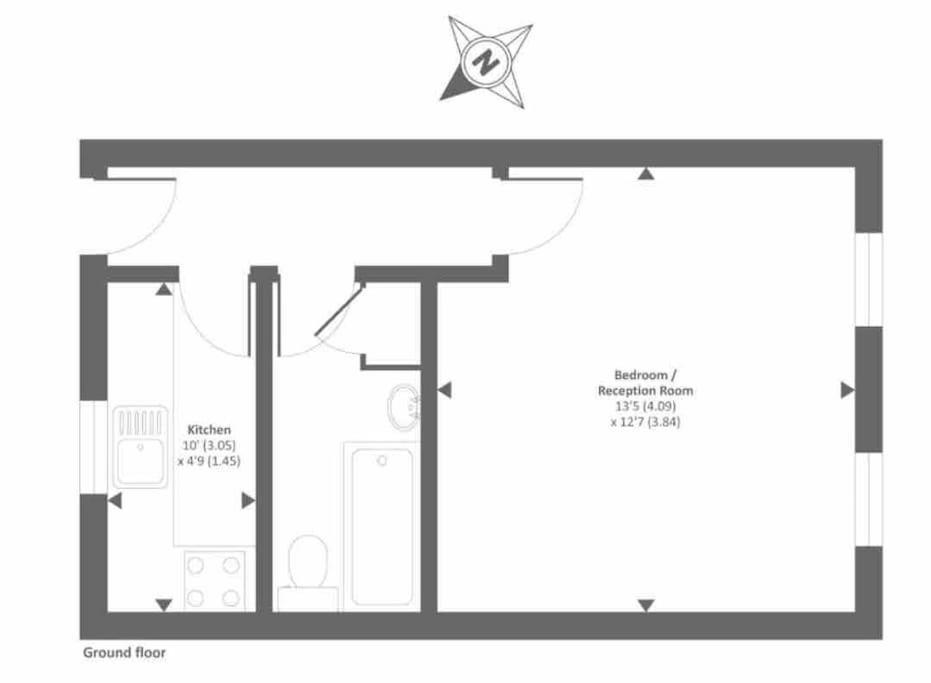 Ferienwohnung Exclusive Flat In Oxford Centre Exterior foto